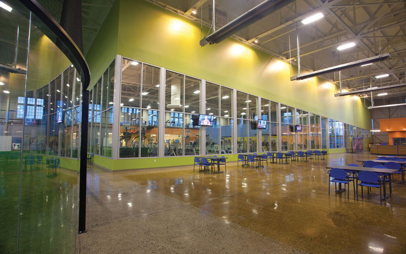 Arena Sports Magnuson Location Lobby