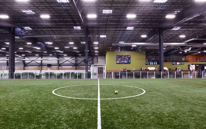 Mill Creek location indoor field