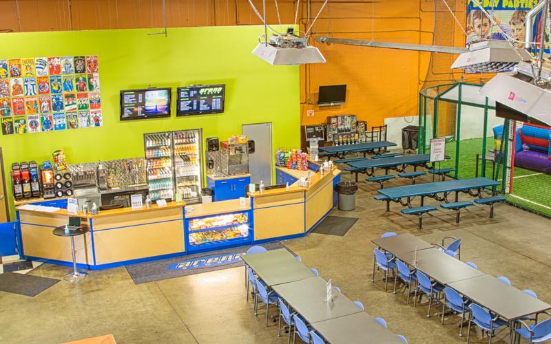 Arena Sports Redmond Location Lobby