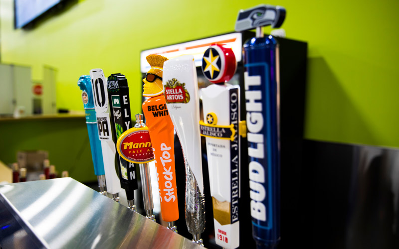 Moe's Kitchen Beer Taps