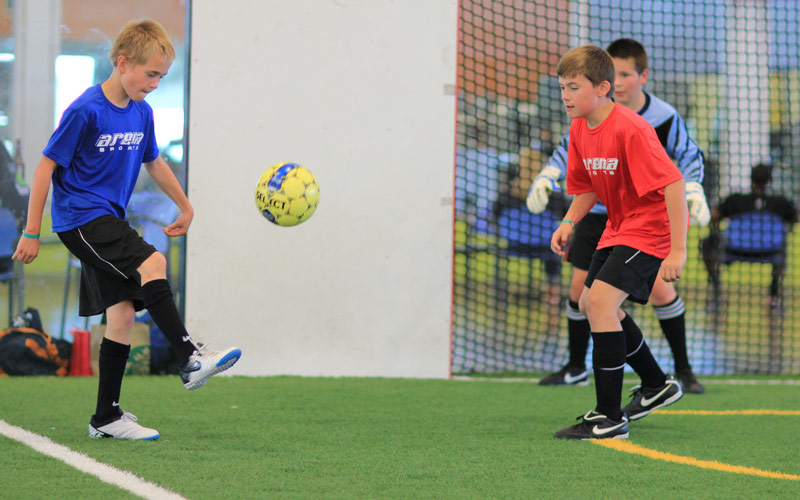 indoor kids soccer near me