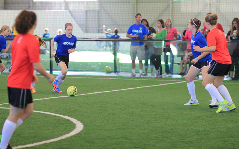 winter indoor youth soccer near me