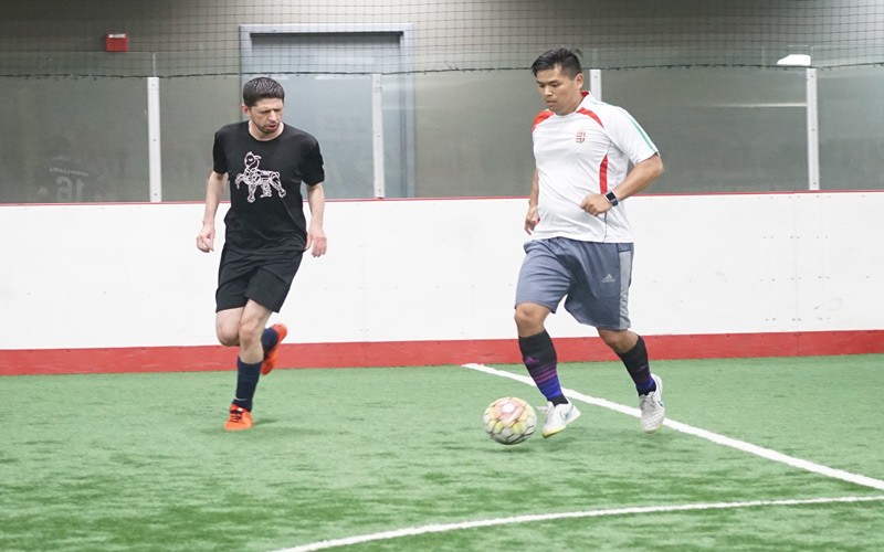 Adult Drop-In Indoor Soccer Players