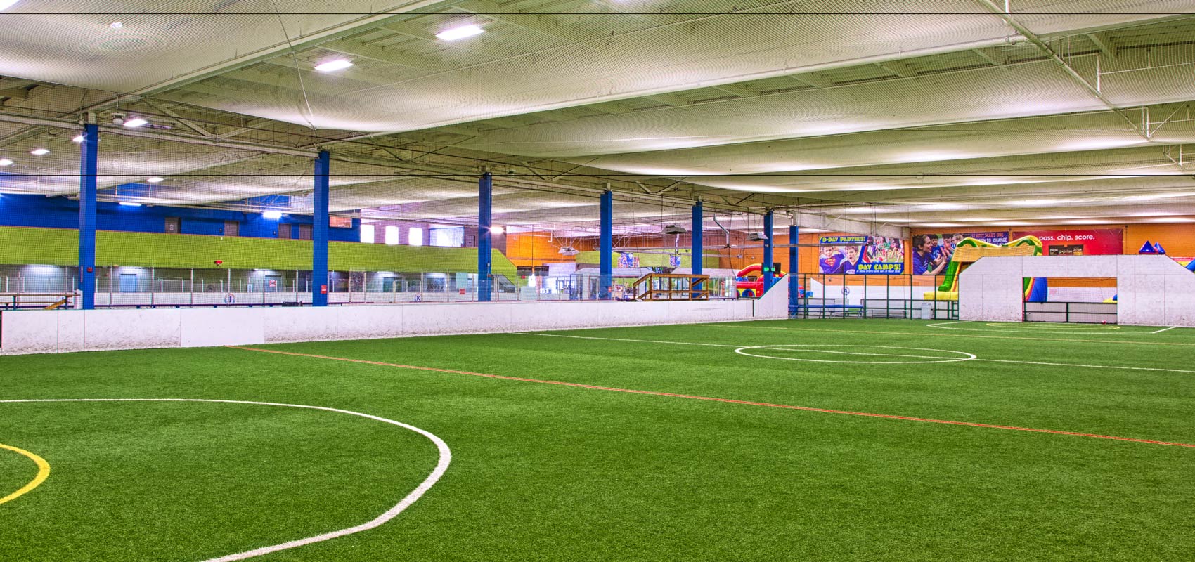 Indoor field at arena sports redmond