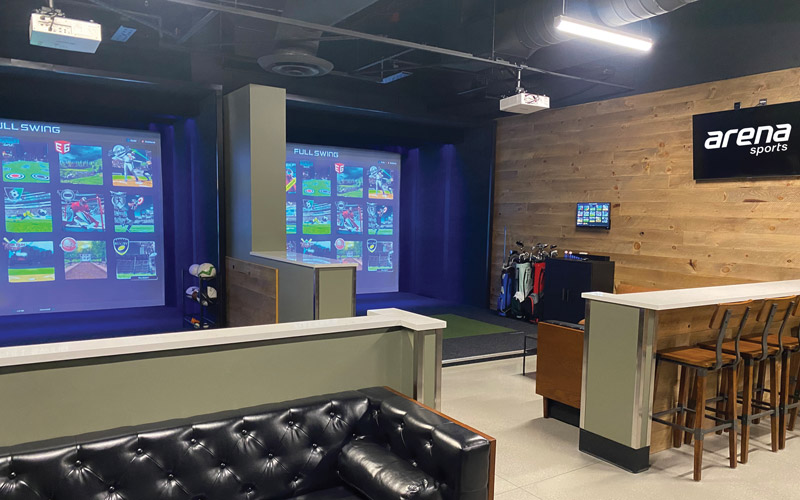 Sports Simulator Lounge