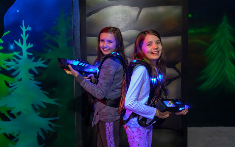 Laser Tag Girls Party