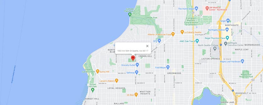 PH-Ballard-Map Image of aerial map showing Ballard location in Seattle