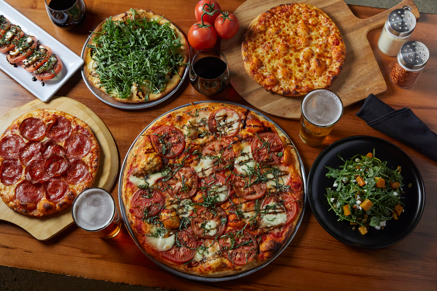 Moe's Kitchen pizza options