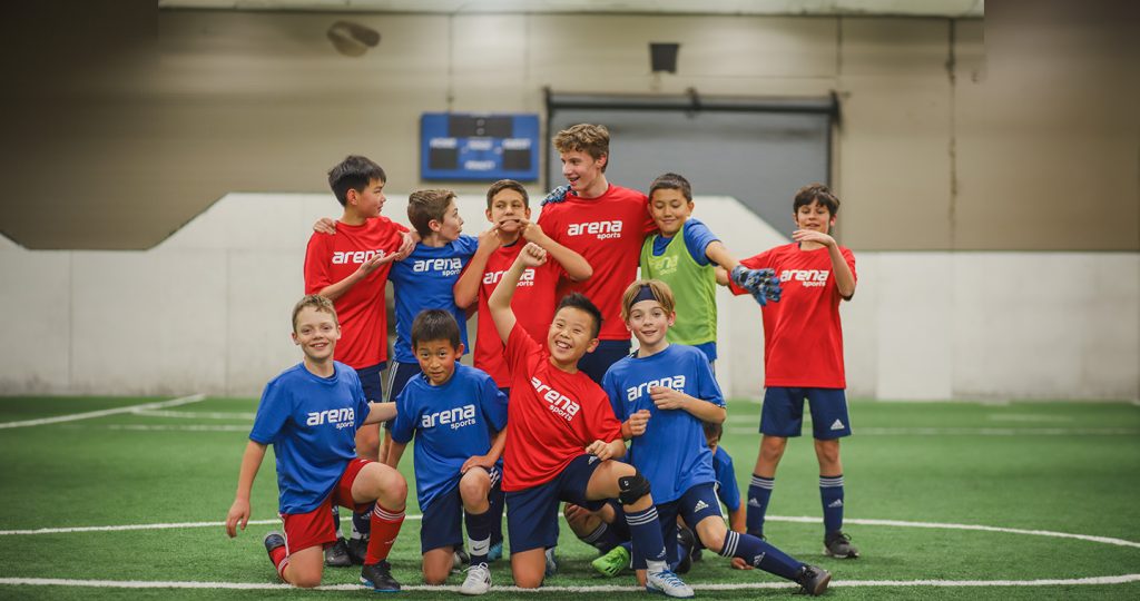 boys posing after youth leauge